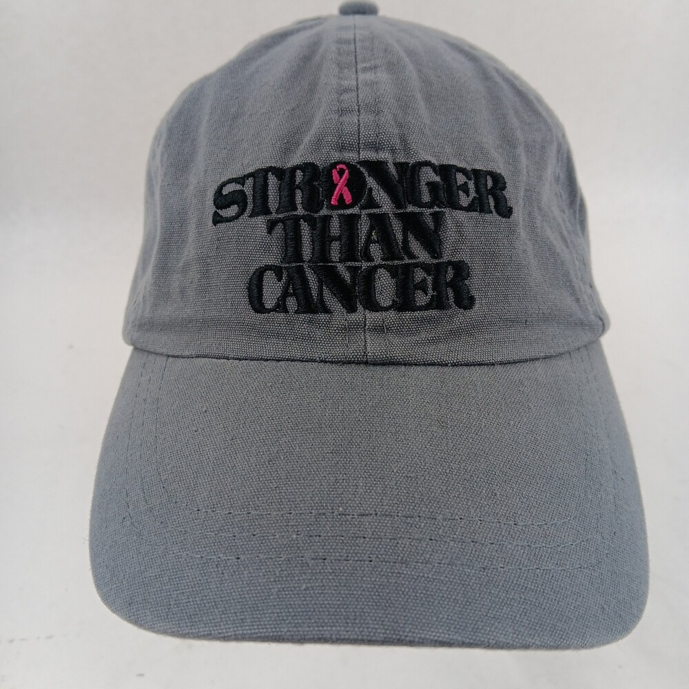 Torrid Women's Gray Stronger That Cancer Logo Adjustable Strap Ball Cap